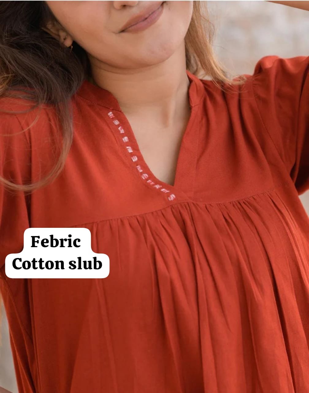 Cotton Slub Coord Set with Pockets